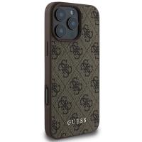 Guess 4G Classic - Etui iPhone 16 Pro Max (brązowy)