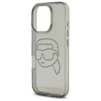 Karl Lagerfeld IML Rhinestones Karl Head - Etui do iPhone 16 Pro Max (czarny)