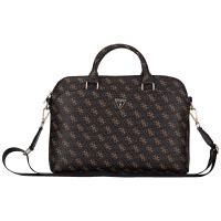 Guess New 4G Zipper Pocket Triangle Logo - Torba na notebooka 15" (czarny)