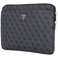 Guess 4G Zipper Pocket Triangle Logo Sleeve - Etui na notebooka 14" (czarny)