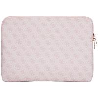 Guess 4G Zipper Pocket Triangle Logo Sleeve - Etui na notebooka 14" (różowy)