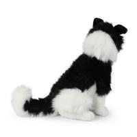 Rappa - Pluszowa realistyczna maskotka Pies Border Collie siedzący 40 cm Eco-Friendly