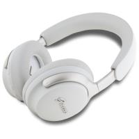 Guess Metal Script Logo - Bezprzewodowe słuchawki nauszne Bluetooth ANC + ENC (beżowy)