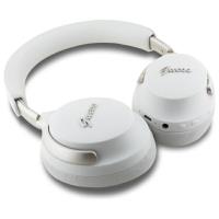 Guess Metal Script Logo - Bezprzewodowe słuchawki nauszne Bluetooth ANC + ENC (beżowy)