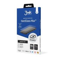 3mk HardGlass Matt Max Privacy - Matowe szkło hartowane z filtrem prywatyzującym do Samsung Galaxy S25 Edge