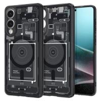 Spigen Ultra Hybrid Mag MagSafe - Etui do Samsung Galaxy S25 Edge (Zero One Black) Spigen Ultra Hybrid Mag MagSafe - Etui do Samsung Galaxy S25 Edge (Zero One Black)