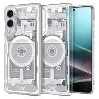 Spigen Ultra Hybrid Mag MagSafe - Etui do Samsung Galaxy S25 Edge (Zero One White) Spigen Ultra Hybrid Mag MagSafe - Etui do Samsung Galaxy S25 Edge (Zero One White)