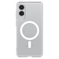 Spigen Ultra Hybrid Mag MagSafe - Etui do Samsung Galaxy S25 Edge (Clear / White)