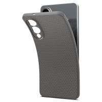 Spigen Liquid Air - Etui do Samsung Galaxy S25 Edge (Marble Grey)