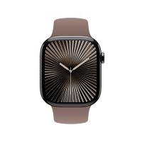 Crong Liquid - Pasek do Apple Watch 44/45/46/49 mm (brązowy)