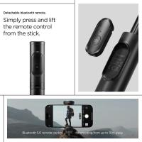 Spigen S541W Bluetooth Selfie Stick Tripod - Statyw na smartfon / uchwyt selfie stick (Black)