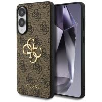 Guess Big 4G Logo Classic Logo - Etui do Samsung Galaxy S25 Edge (brązowy)