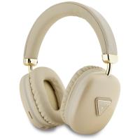 Guess Metallic Triangle Logo - Bezprzewodowe słuchawki nauszne Bluetooth V5.3 (złoty) Guess Metallic Triangle Logo - Bezprzewodowe słuchawki nauszne Bluetooth V5.3 (złoty)