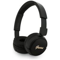 Guess Metal Logo Script - Bezprzewodowe słuchawki nauszne Bluetooth V5.3 (czarny) Guess Metal Logo Script - Bezprzewodowe słuchawki nauszne Bluetooth V5.3 (czarny)