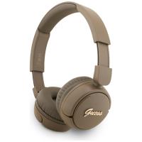 Guess Metal Logo Script - Bezprzewodowe słuchawki nauszne Bluetooth V5.3 (brązowy) Guess Metal Logo Script - Bezprzewodowe słuchawki nauszne Bluetooth V5.3 (brązowy)