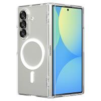 Spigen Ultra Hybrid Pro Mag MagSafe - Etui do Samsung Galaxy Z Fold 7 (Clear/White)
