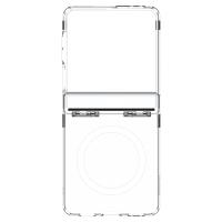 Spigen Ultra Hybrid Pro Mag MagSafe - Etui do Samsung Galaxy Z Flip 7 (Clear/White)