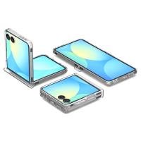 Spigen Ultra Hybrid Pro Mag MagSafe - Etui do Samsung Galaxy Z Flip 7 (Clear/White)