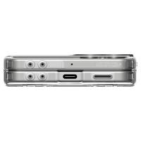Spigen Ultra Hybrid Pro Mag MagSafe - Etui do Samsung Galaxy Z Flip 7 (Clear/White)