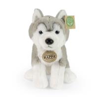 Rappa - Pluszowa realistyczna maskotka Pies Husky siedzący 23 cm Eco-Friendly Soft Collection Rappa - Pluszowa realistyczna maskotka Pies Husky siedzący 23 cm Eco-Friendly Soft Collection