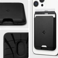 Spigen Valentinus Pro MagSafe - Portfel magnetyczny (Black)