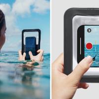 Spigen A603 Universal Waterproof Case - Etui wodoodporne do smartfonów do 6.9" (Black)