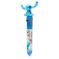 Disney Stitch - Długopis automatyczny 10-kolorowy z figurką 3D