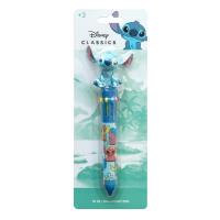 Disney Stitch - Długopis automatyczny 10-kolorowy z figurką 3D