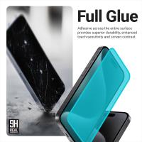 Crong 3D Armour Glass - Szkło hartowane iPhone 16e / iPhone 14 / iPhone 13 + ramka instalacyjna