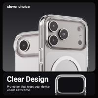 Crong Clear MAG Cover - Etui MagSafe iPhone 17 Pro Max (przezroczysty)