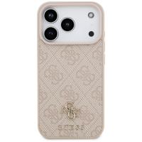 Guess 4G Small 4G and Classic MagSafe - Etui do iPhone 17 Pro (różowy)