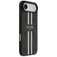 Guess 4G Printed Stripes MagSafe - Etui iPhone 17 Air (czarny)