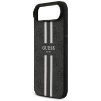 Guess 4G Printed Stripes MagSafe - Etui iPhone 17 Air (czarny)
