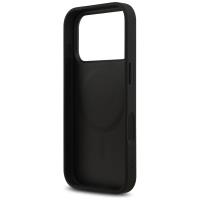 Guess 4G Printed Stripes MagSafe - Etui iPhone 17 Pro (czarny)