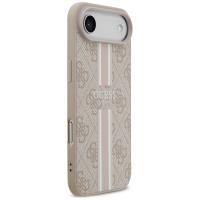 Guess 4G Printed Stripes MagSafe - Etui iPhone 17 Air (różowy)