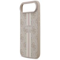 Guess 4G Printed Stripes MagSafe - Etui iPhone 17 Air (różowy)