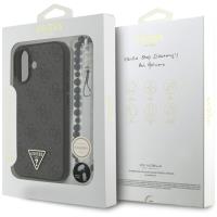 Guess 4G Strap Triangle Logo MagSafe - Etui do iPhone 17 (czarny)