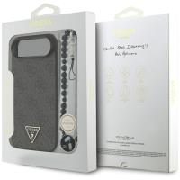 Guess 4G Strap Triangle Logo MagSafe - Etui do iPhone 17 Air (czarny)