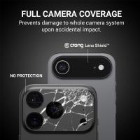 Crong Lens Shield - Szkło na aparat i obiektyw iPhone Air