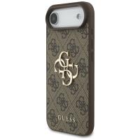 Guess 4G Big Logo - Etui iPhone 17 Air (brązowy)