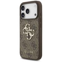 Guess 4G Big Logo - Etui iPhone 17 Pro (brązowy)