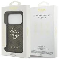 Guess 4G Big Logo - Etui iPhone 17 Pro (brązowy)