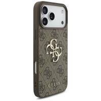 Guess 4G Big Logo - Etui iPhone 17 Pro Max (brązowy)