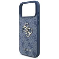 Guess 4G Big Logo - Etui iPhone 17 Pro Max (niebieski)
