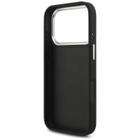 Guess Grained Big 4G Classic Logo - Etui iPhone 17 Pro (czarny)