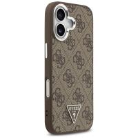 Guess 4G Triangle Logo MagSafe - Etui iPhone 17 (brązowy)