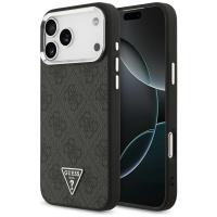 Guess 4G Triangle Logo MagSafe - Etui iPhone 17 Pro Max (czarny)