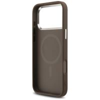 Guess 4G Triangle Logo MagSafe - Etui iPhone 17 Pro Max (brązowy)