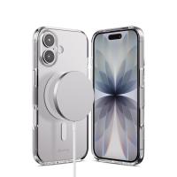 Crong Clear MAG Cover - Etui MagSafe iPhone 17 (przezroczysty)