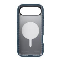 Speck Presidio2 Grip MagSafe - Etui iPhone Air (Deep Sea / Silver Metallic / Spell Blue)